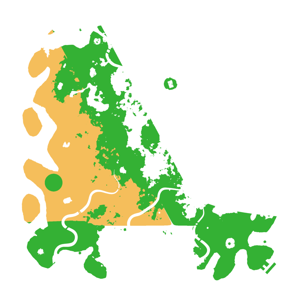 Biome Rust Map: Procedural Map, Size: 4500, Seed: 813489644
