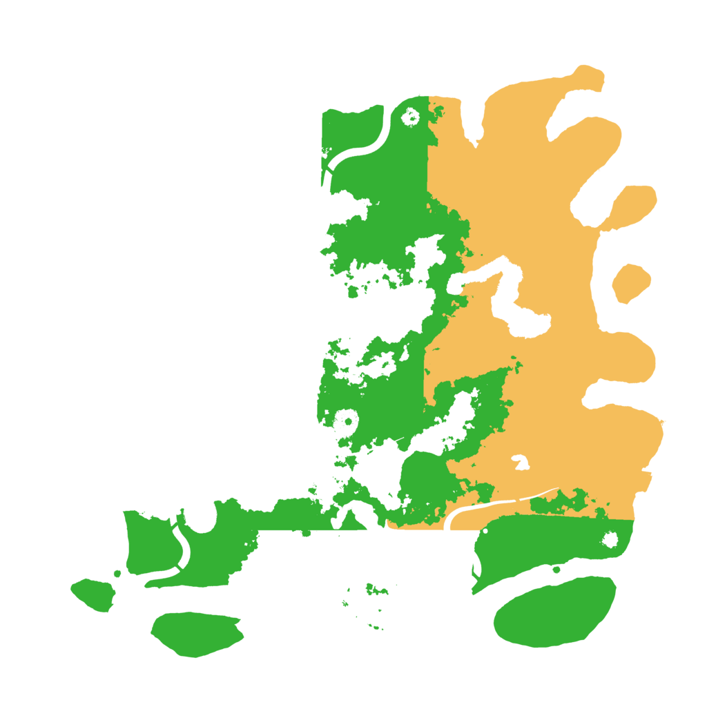 Biome Rust Map: Procedural Map, Size: 4000, Seed: 640123990