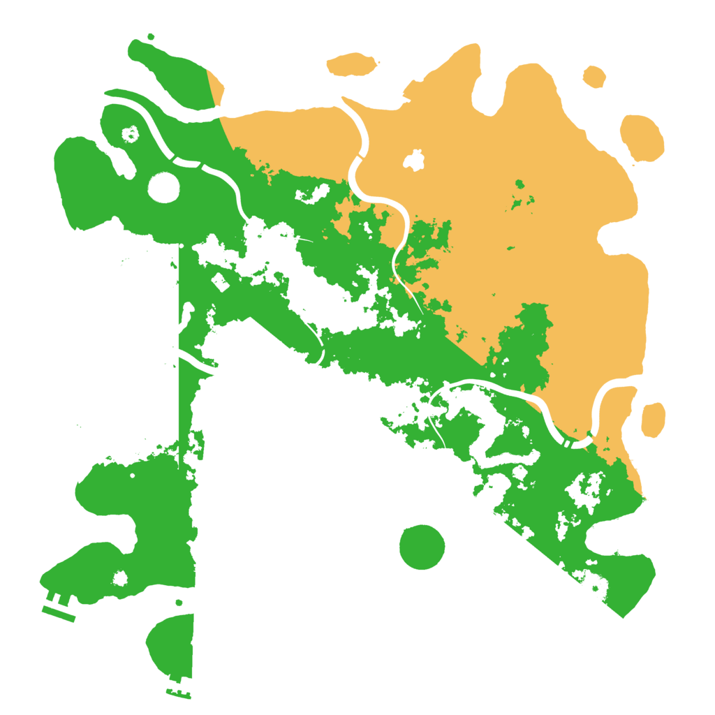 Biome Rust Map: Procedural Map, Size: 4250, Seed: 1436295