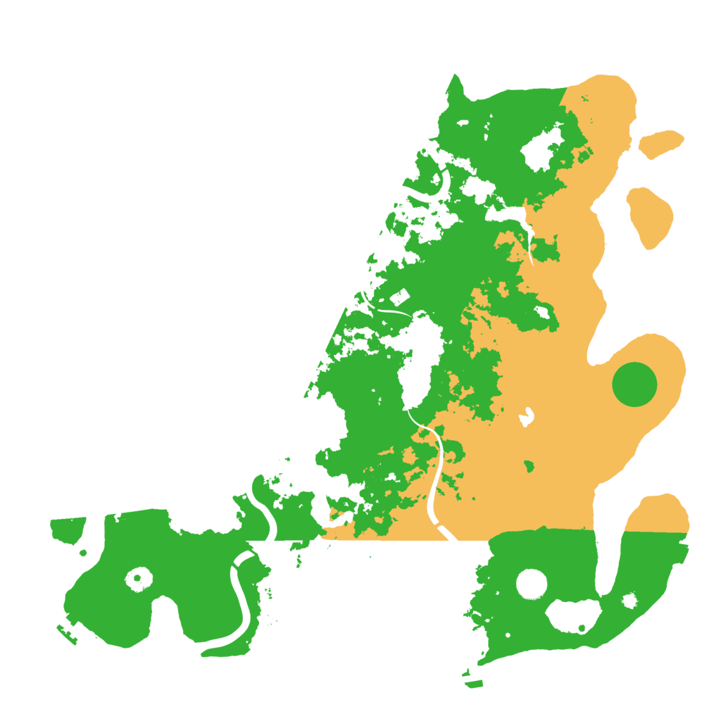 Biome Rust Map: Procedural Map, Size: 4250, Seed: 2046227403