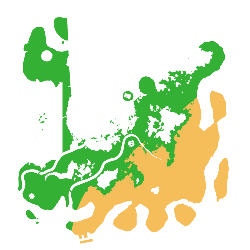 Biome Rust Map: Procedural Map, Size: 4000, Seed: 582322913