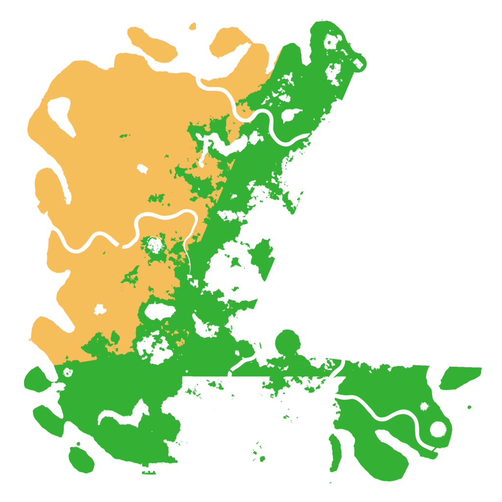 Biome Rust Map: Procedural Map, Size: 5500, Seed: 432747777