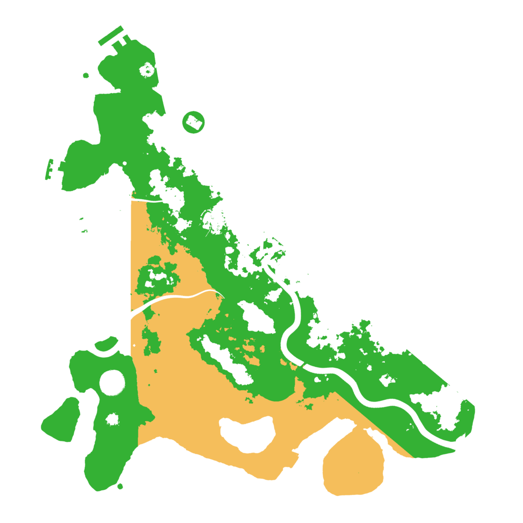 Biome Rust Map: Procedural Map, Size: 3750, Seed: 812121704