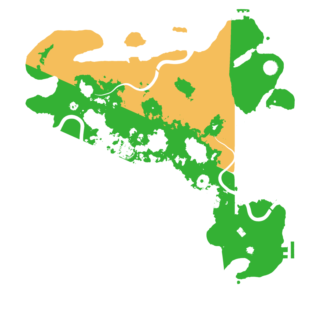 Biome Rust Map: Procedural Map, Size: 3750, Seed: 373598605