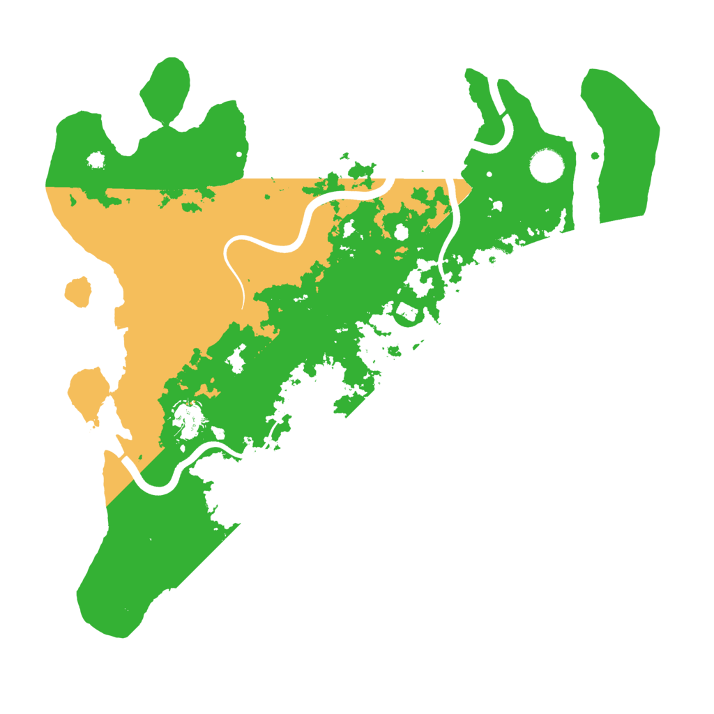 Biome Rust Map: Procedural Map, Size: 3750, Seed: 345356676