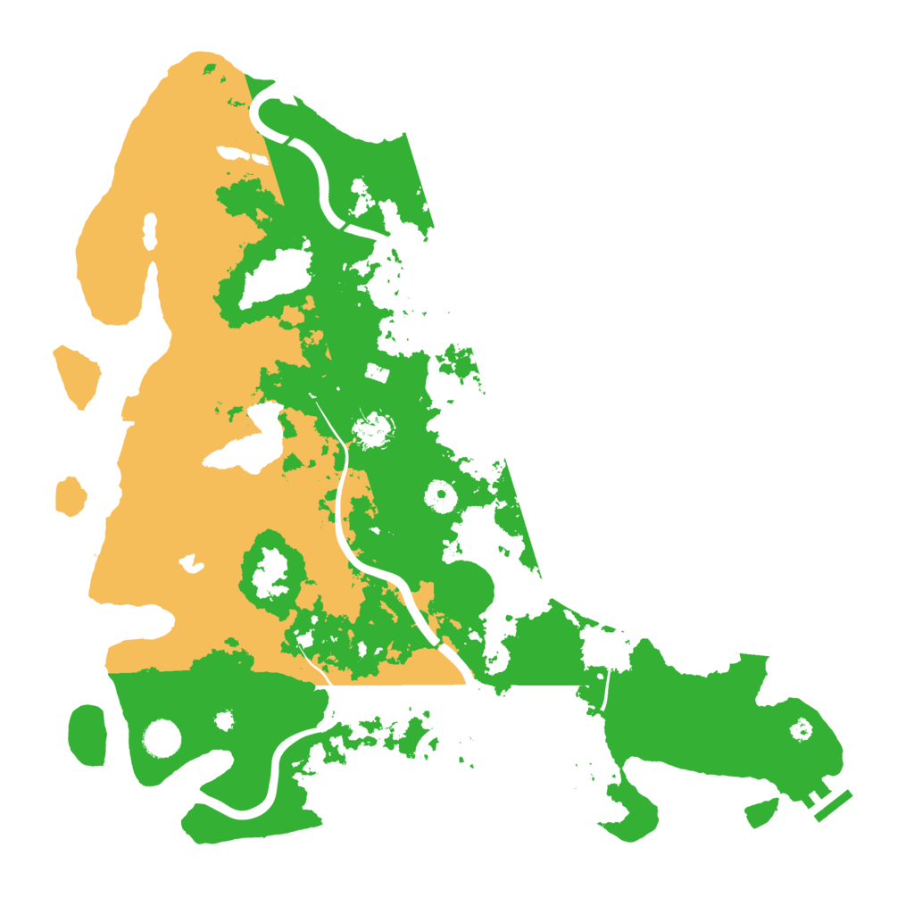 Biome Rust Map: Procedural Map, Size: 4250, Seed: 978407441