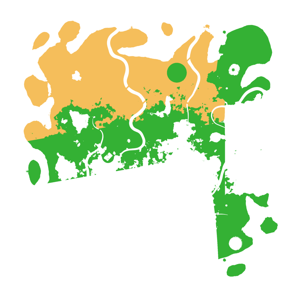 Biome Rust Map: Procedural Map, Size: 4021, Seed: 55563460