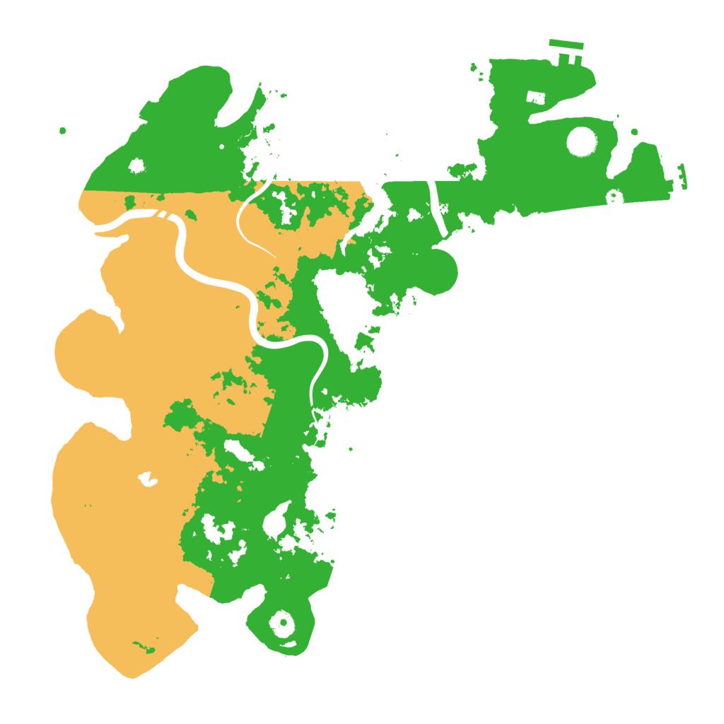 Biome Rust Map: Procedural Map, Size: 4250, Seed: 453835170