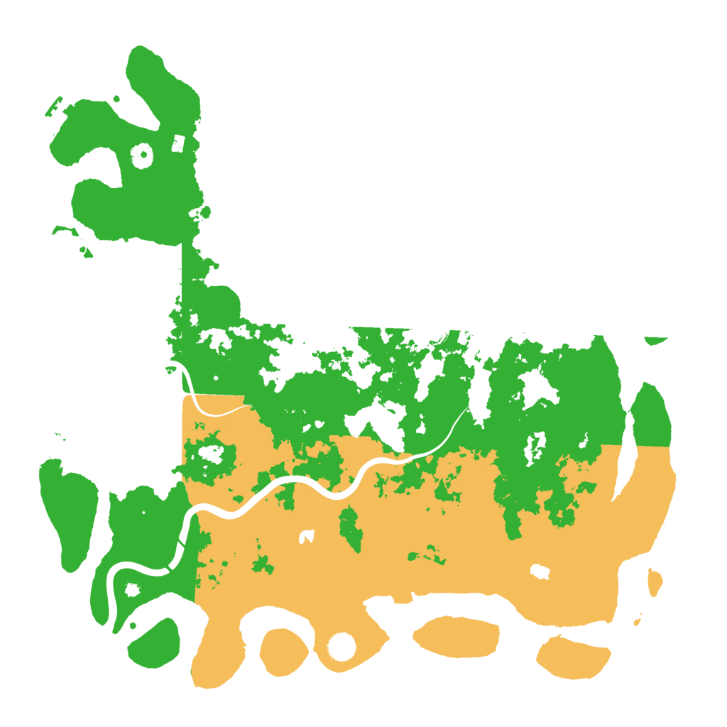 Biome Rust Map: Procedural Map, Size: 4500, Seed: 911277261