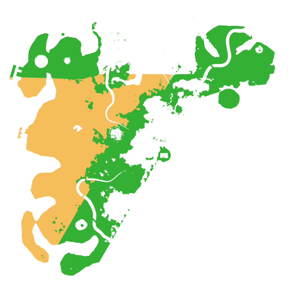 Biome Rust Map: Procedural Map, Size: 4000, Seed: 5081979