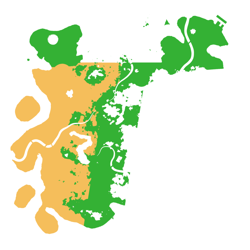 Biome Rust Map: Procedural Map, Size: 4250, Seed: 380693753