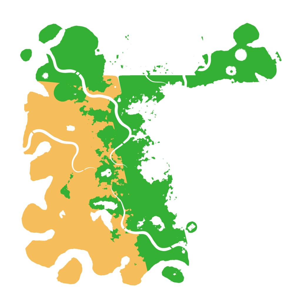 Biome Rust Map: Procedural Map, Size: 4500, Seed: 588461744