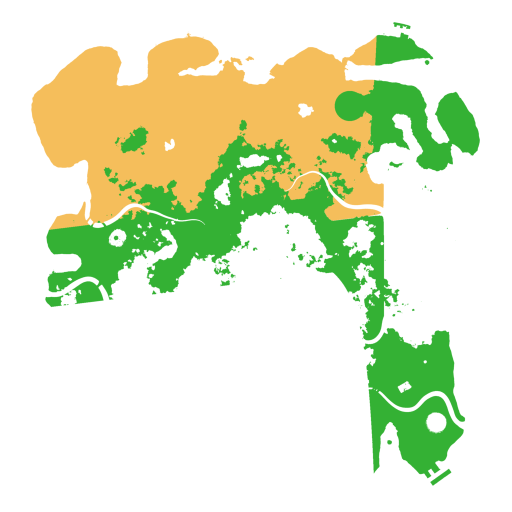 Biome Rust Map: Procedural Map, Size: 4500, Seed: 1771987229