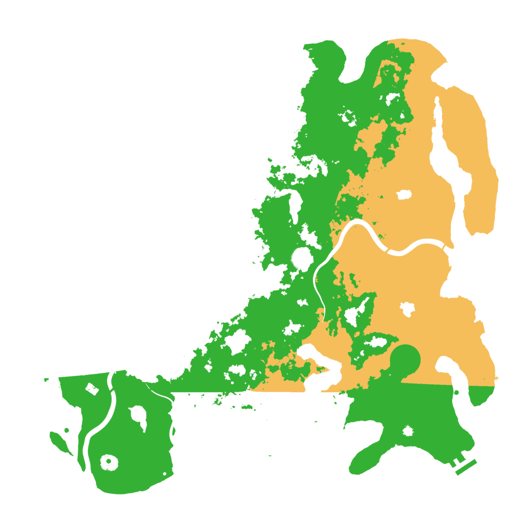 Biome Rust Map: Procedural Map, Size: 4500, Seed: 398715567
