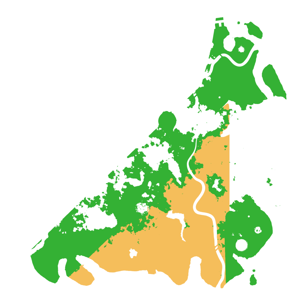 Biome Rust Map: Procedural Map, Size: 4500, Seed: 917436296