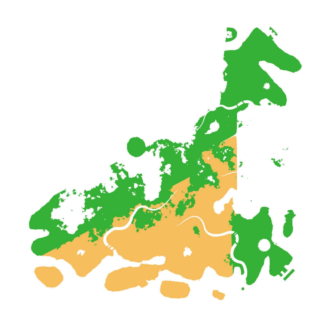 Biome Rust Map: Procedural Map, Size: 4500, Seed: 1132060570