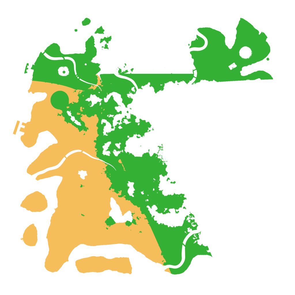 Biome Rust Map: Procedural Map, Size: 4250, Seed: 1002382439