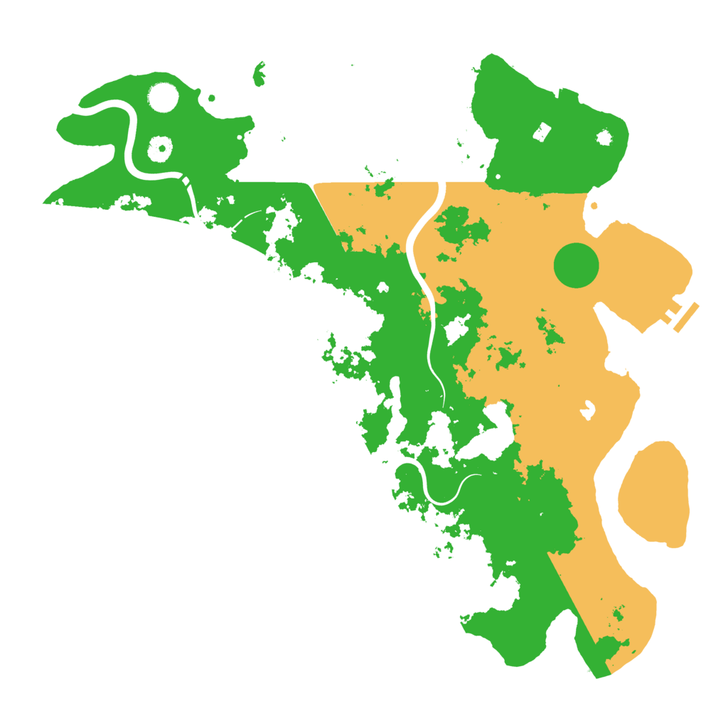 Biome Rust Map: Procedural Map, Size: 4250, Seed: 583442426