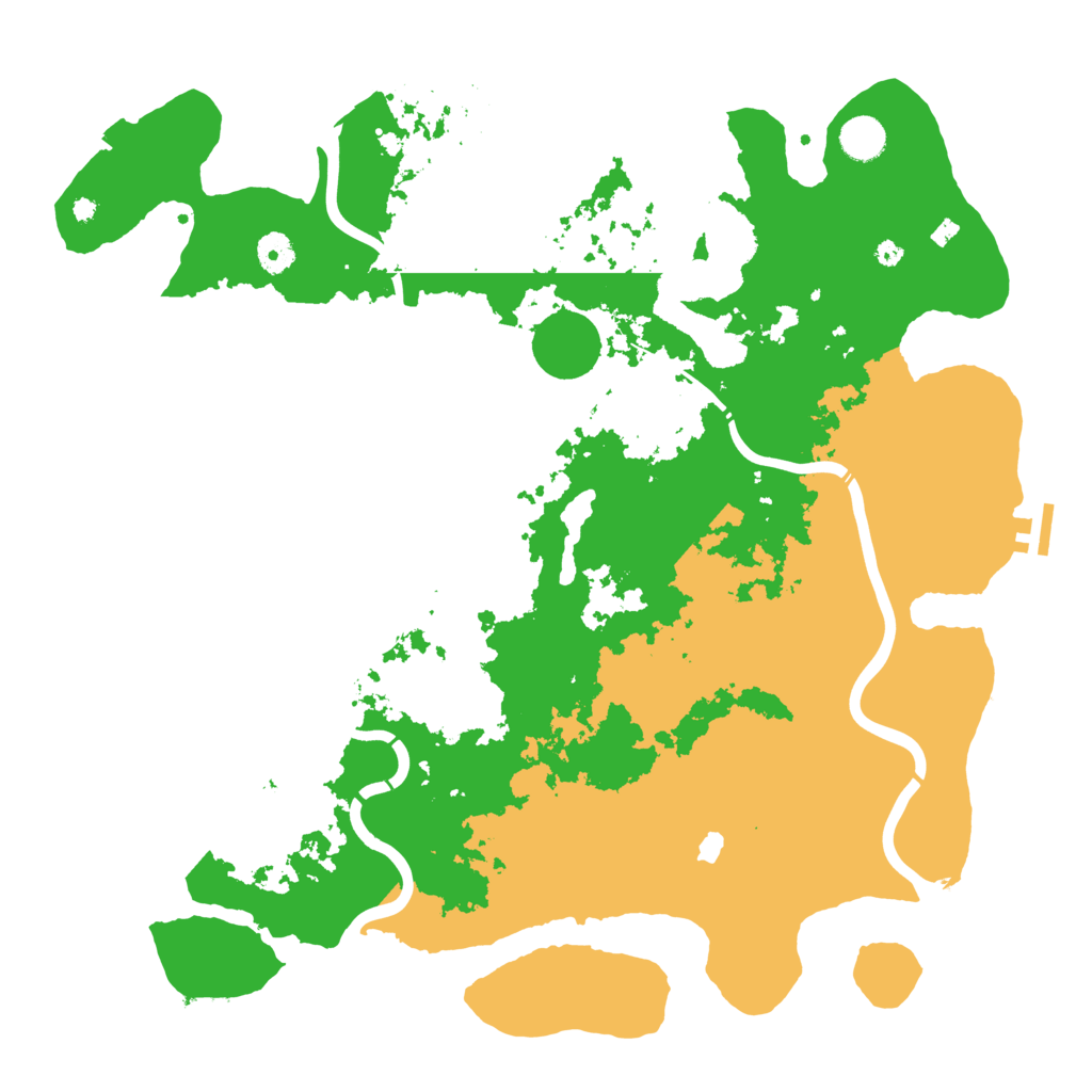 Biome Rust Map: Procedural Map, Size: 4250, Seed: 1680223350