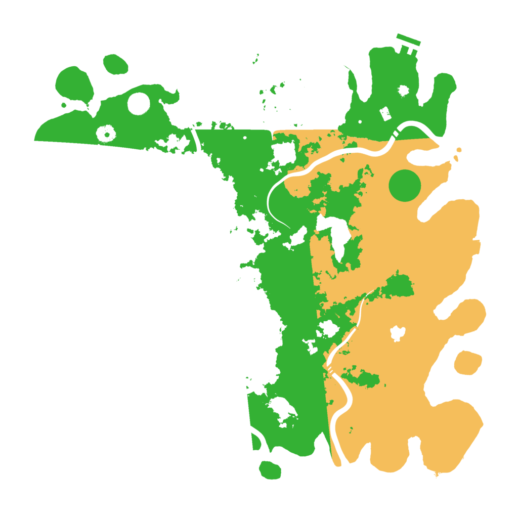 Biome Rust Map: Procedural Map, Size: 4250, Seed: 915553746