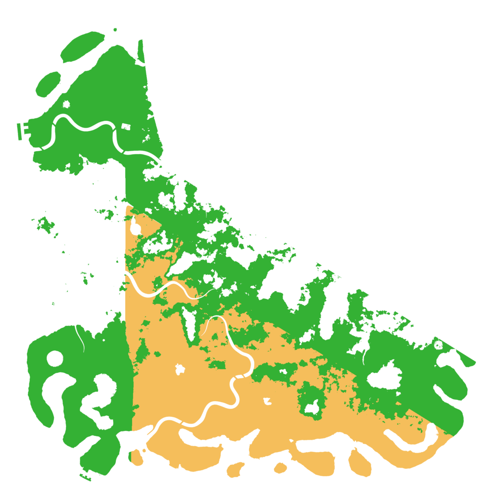 Biome Rust Map: Procedural Map, Size: 6000, Seed: 17624