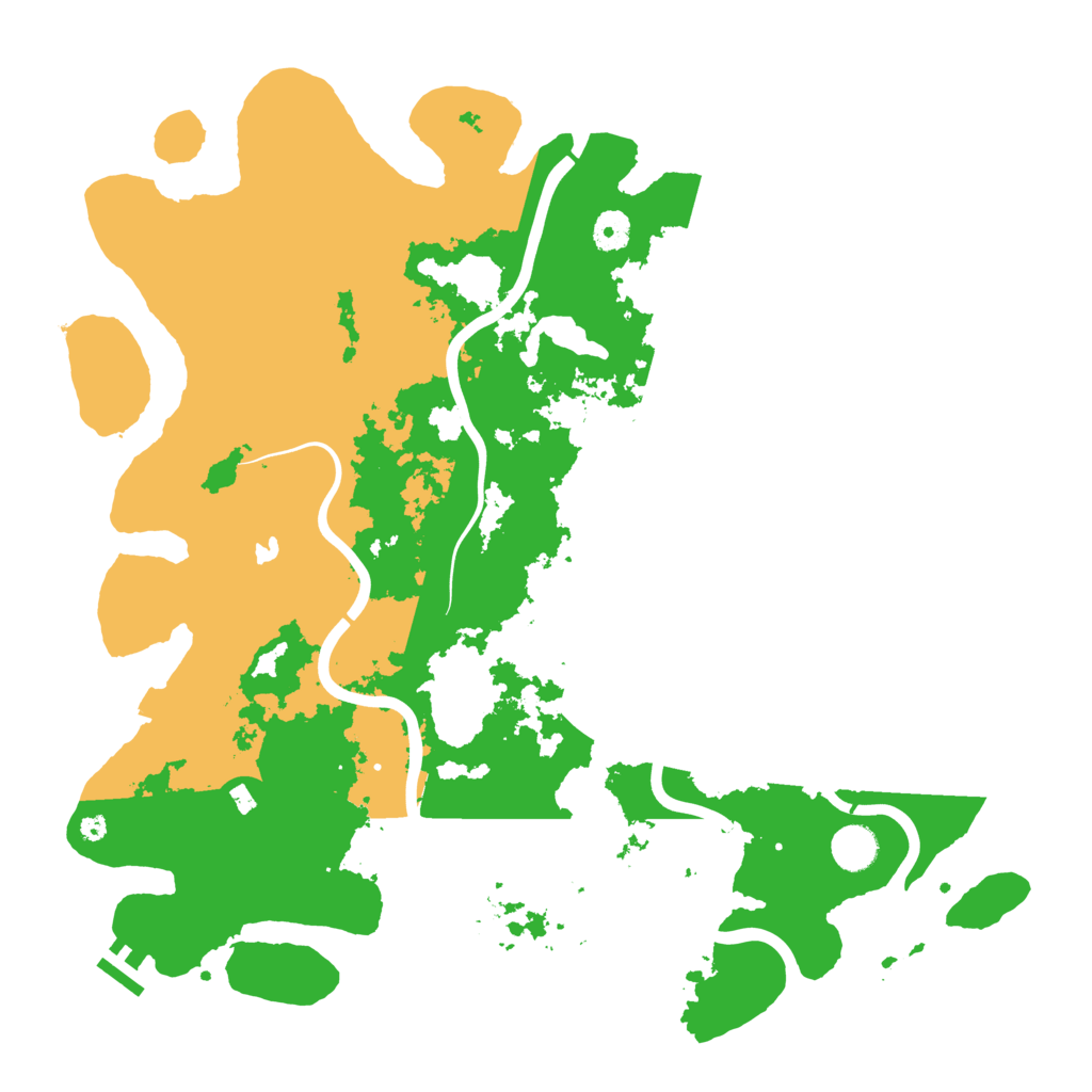 Biome Rust Map: Procedural Map, Size: 4200, Seed: 7547