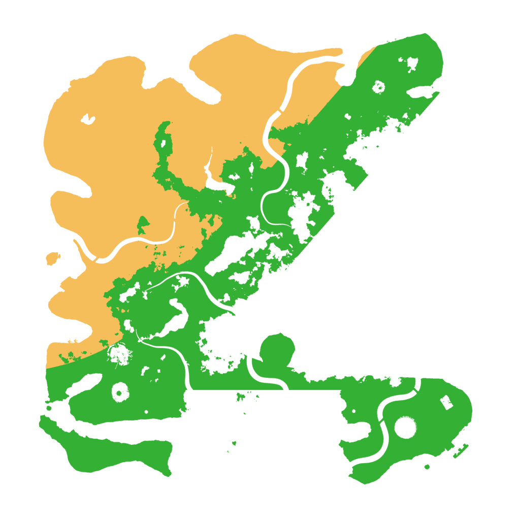 Biome Rust Map: Procedural Map, Size: 4200, Seed: 418510843