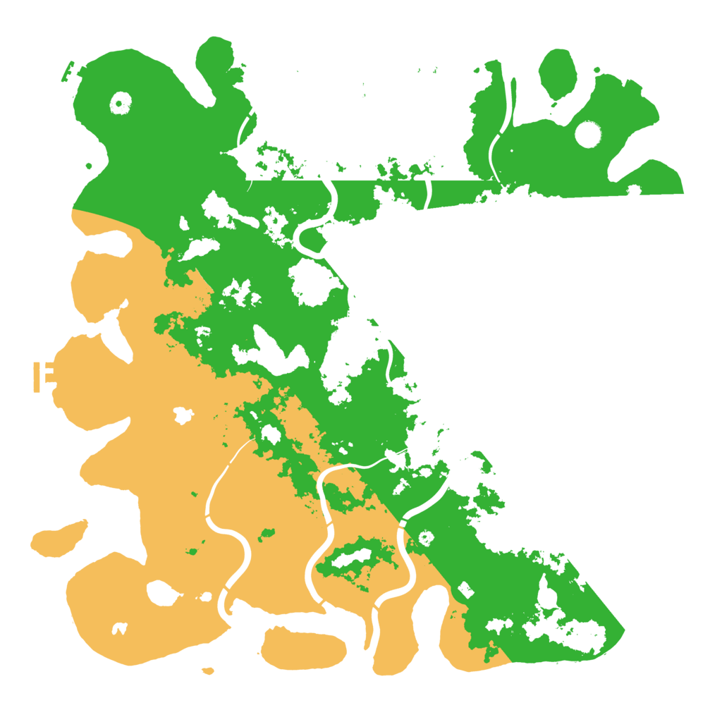 Biome Rust Map: Procedural Map, Size: 4820, Seed: 1337