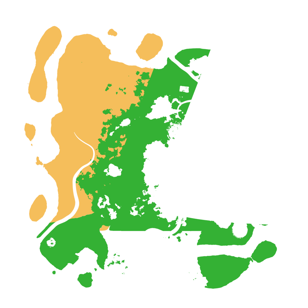 Biome Rust Map: Procedural Map, Size: 3550, Seed: 1507055523