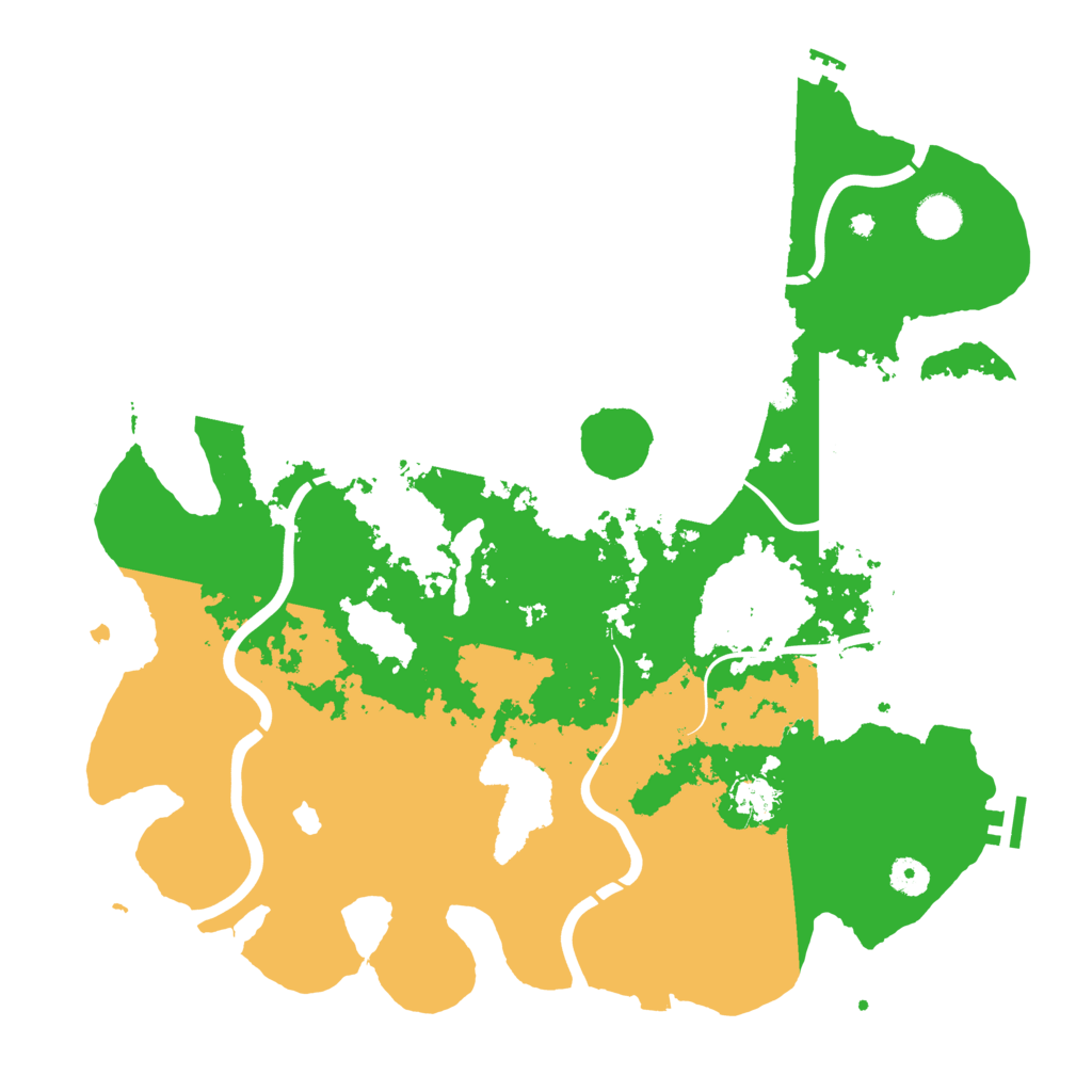 Biome Rust Map: Procedural Map, Size: 4250, Seed: 567936330