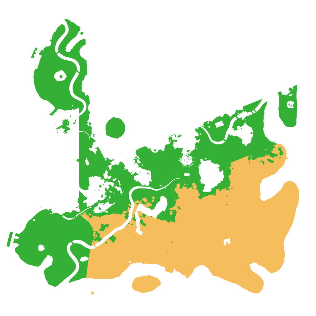 Biome Rust Map: Procedural Map, Size: 4250, Seed: 157271711