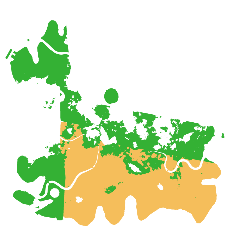 Biome Rust Map: Procedural Map, Size: 4500, Seed: 619024071