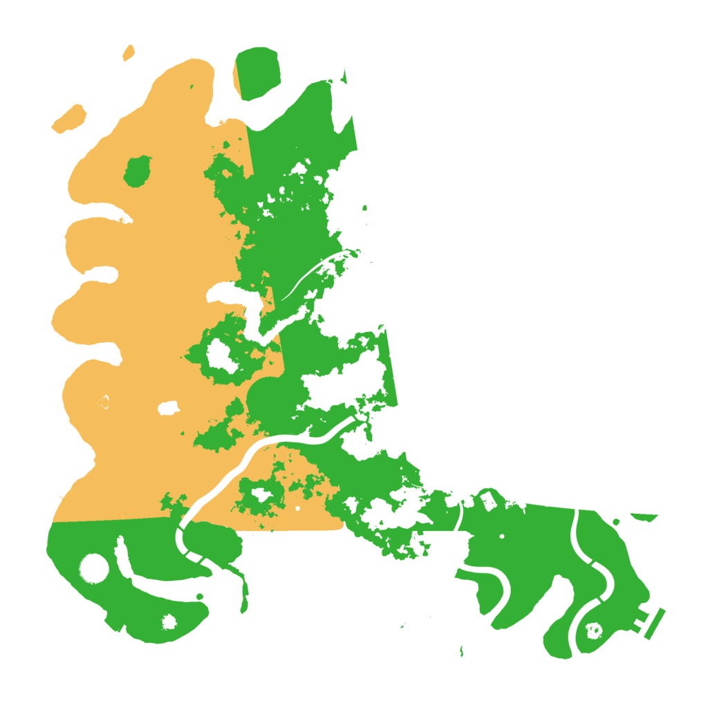Biome Rust Map: Procedural Map, Size: 4250, Seed: 804677552