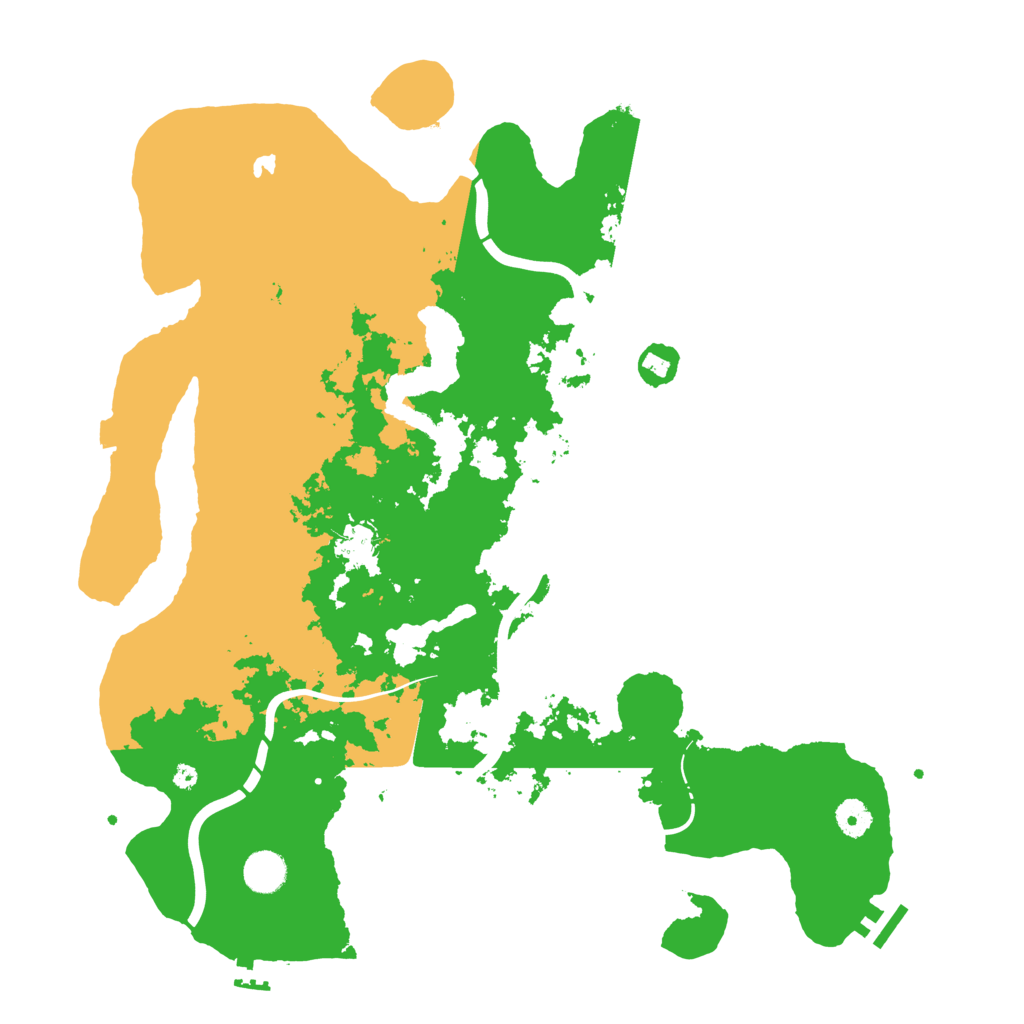 Biome Rust Map: Procedural Map, Size: 4250, Seed: 584901301