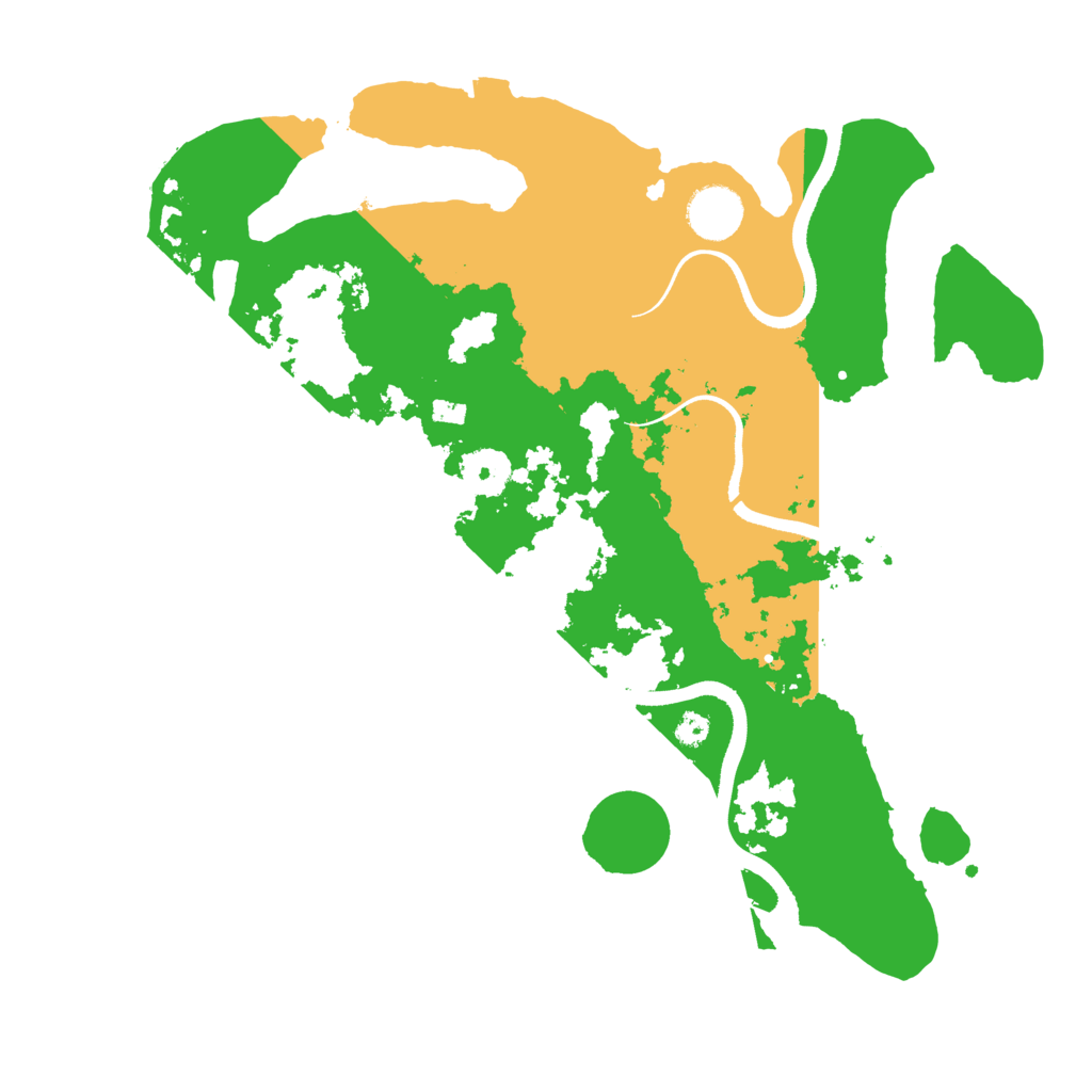 Biome Rust Map: Procedural Map, Size: 3500, Seed: 1192666167
