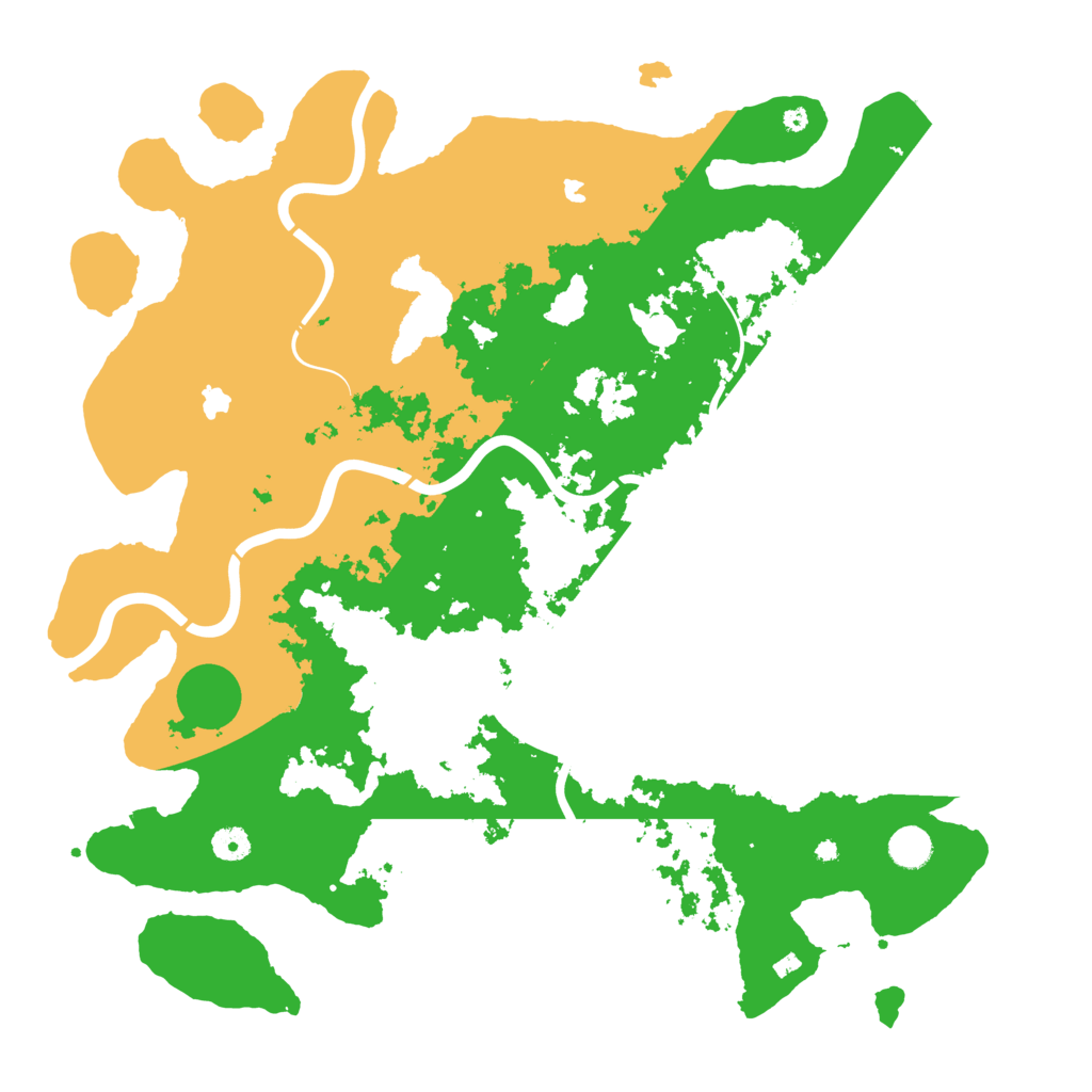 Biome Rust Map: Procedural Map, Size: 4500, Seed: 225831473