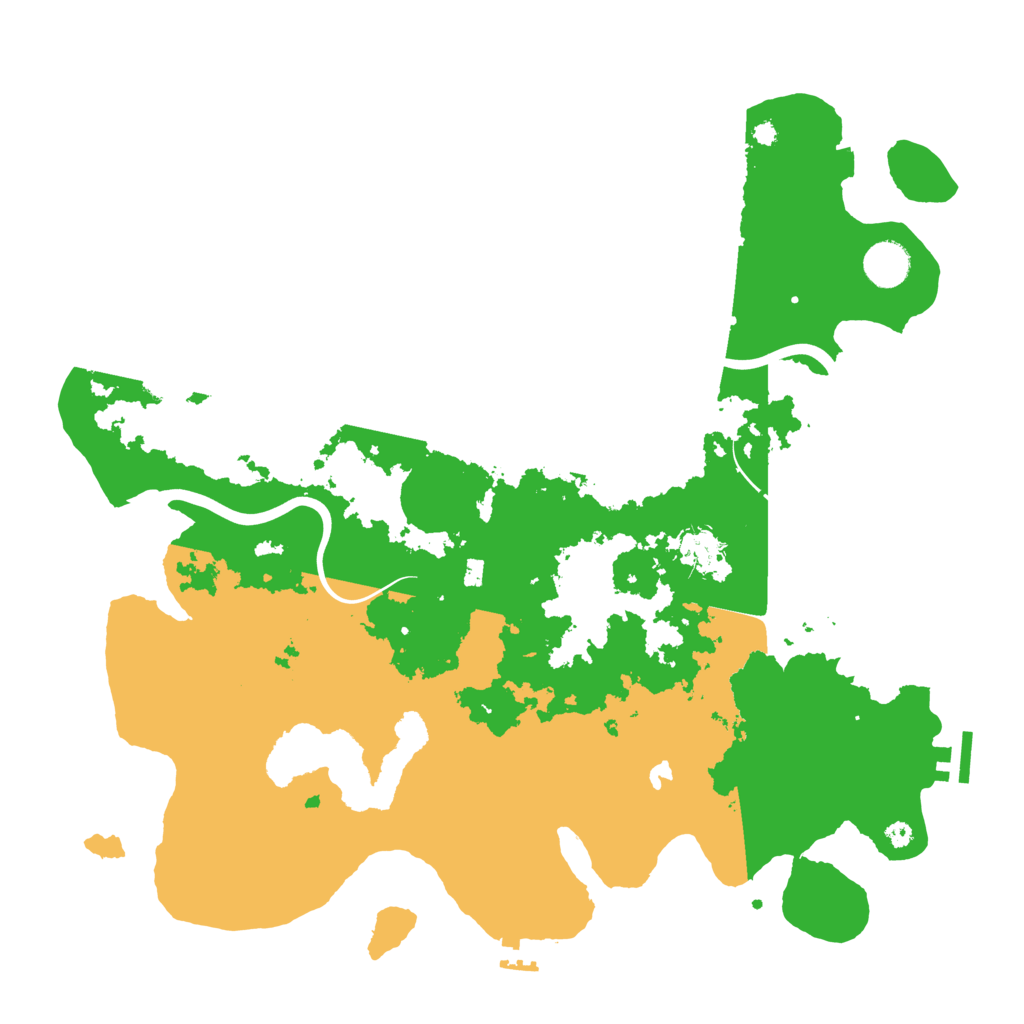 Biome Rust Map: Procedural Map, Size: 4000, Seed: 770808271