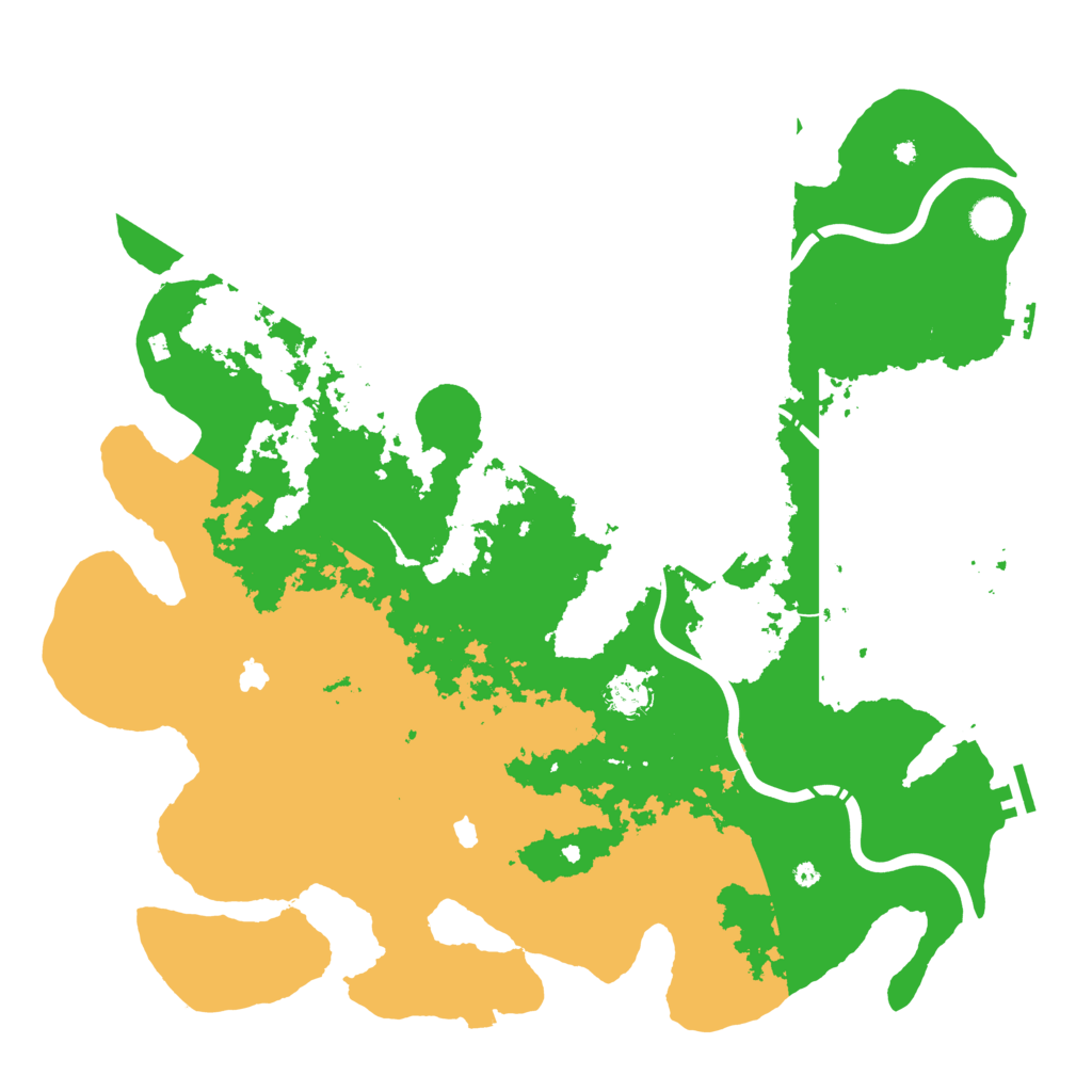 Biome Rust Map: Procedural Map, Size: 4500, Seed: 7482024