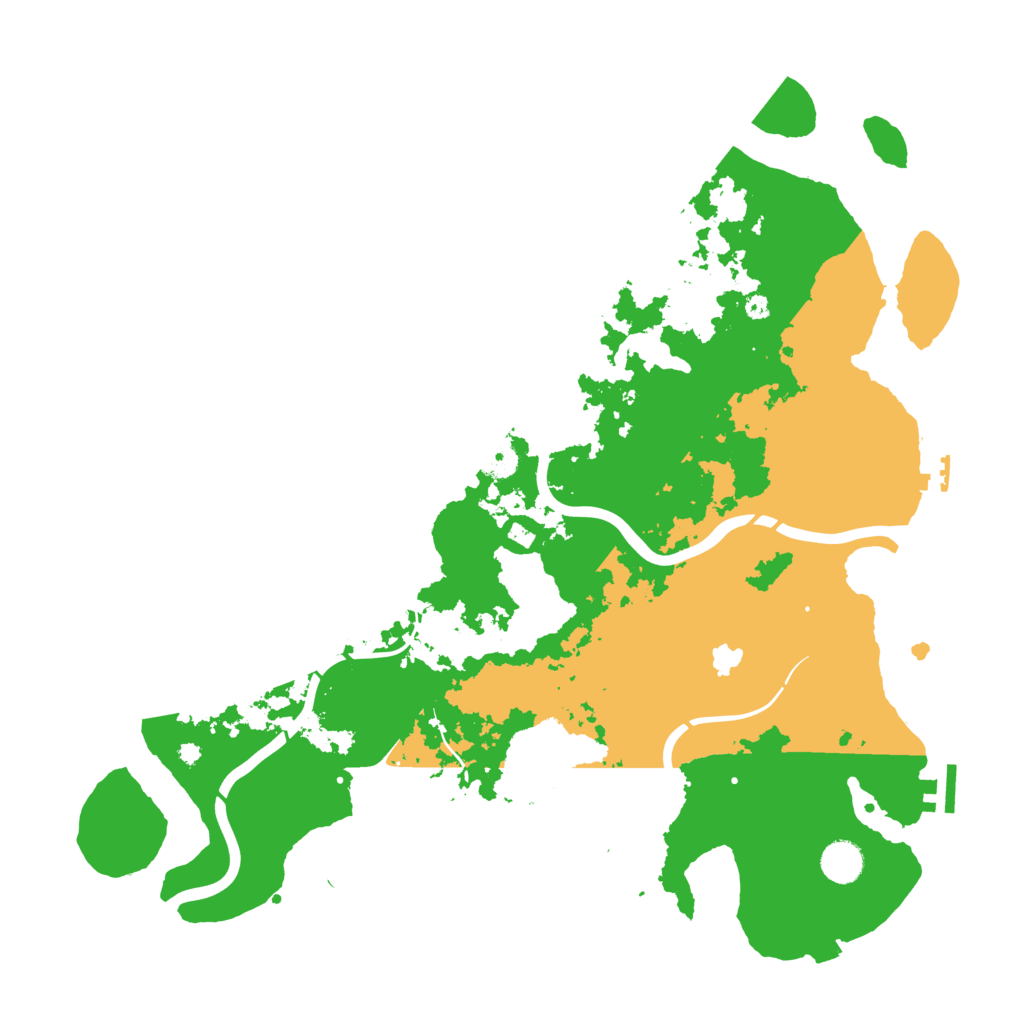 Biome Rust Map: Procedural Map, Size: 4250, Seed: 210299844