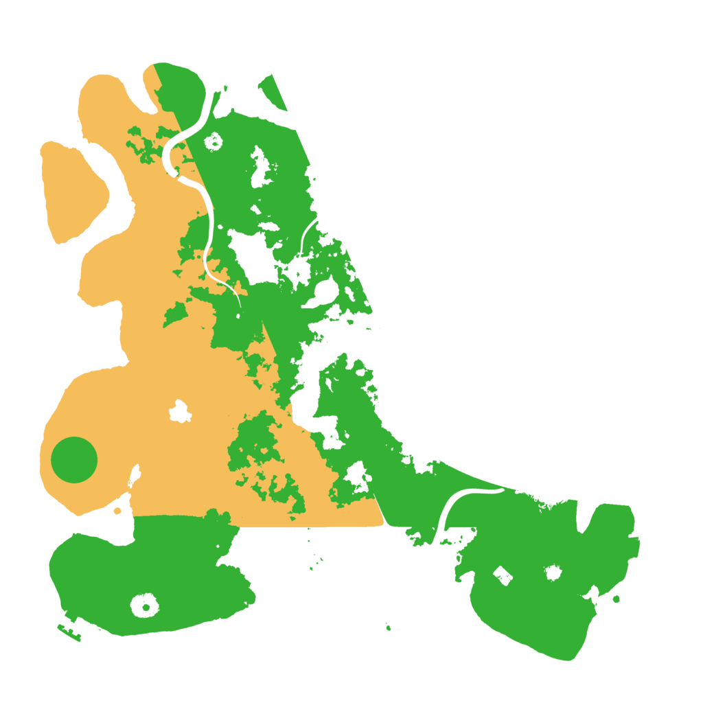 Biome Rust Map: Procedural Map, Size: 4000, Seed: 1192509629