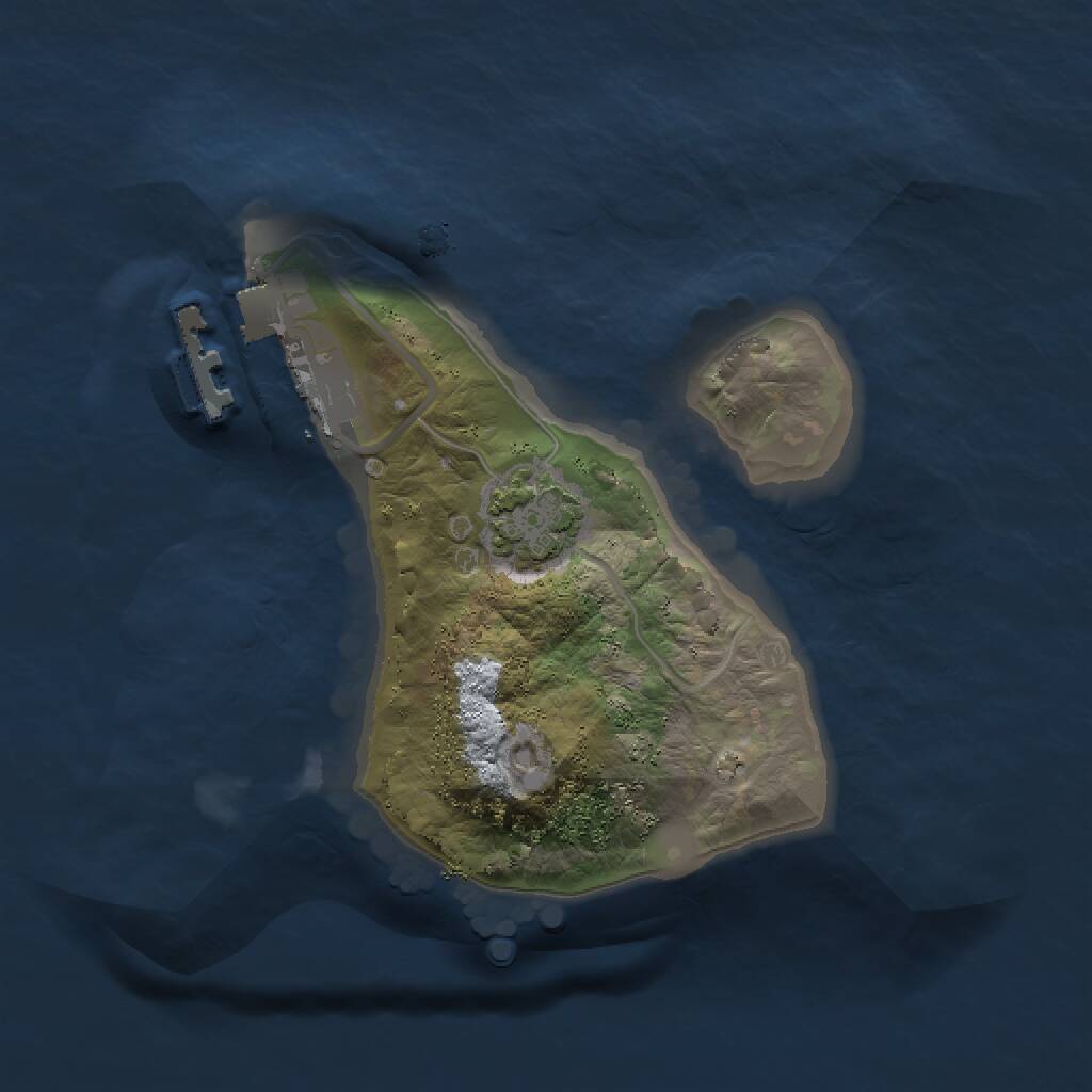 Rust Map: Procedural Map, Size: 1475, Seed: 1938484141, 3 Monuments