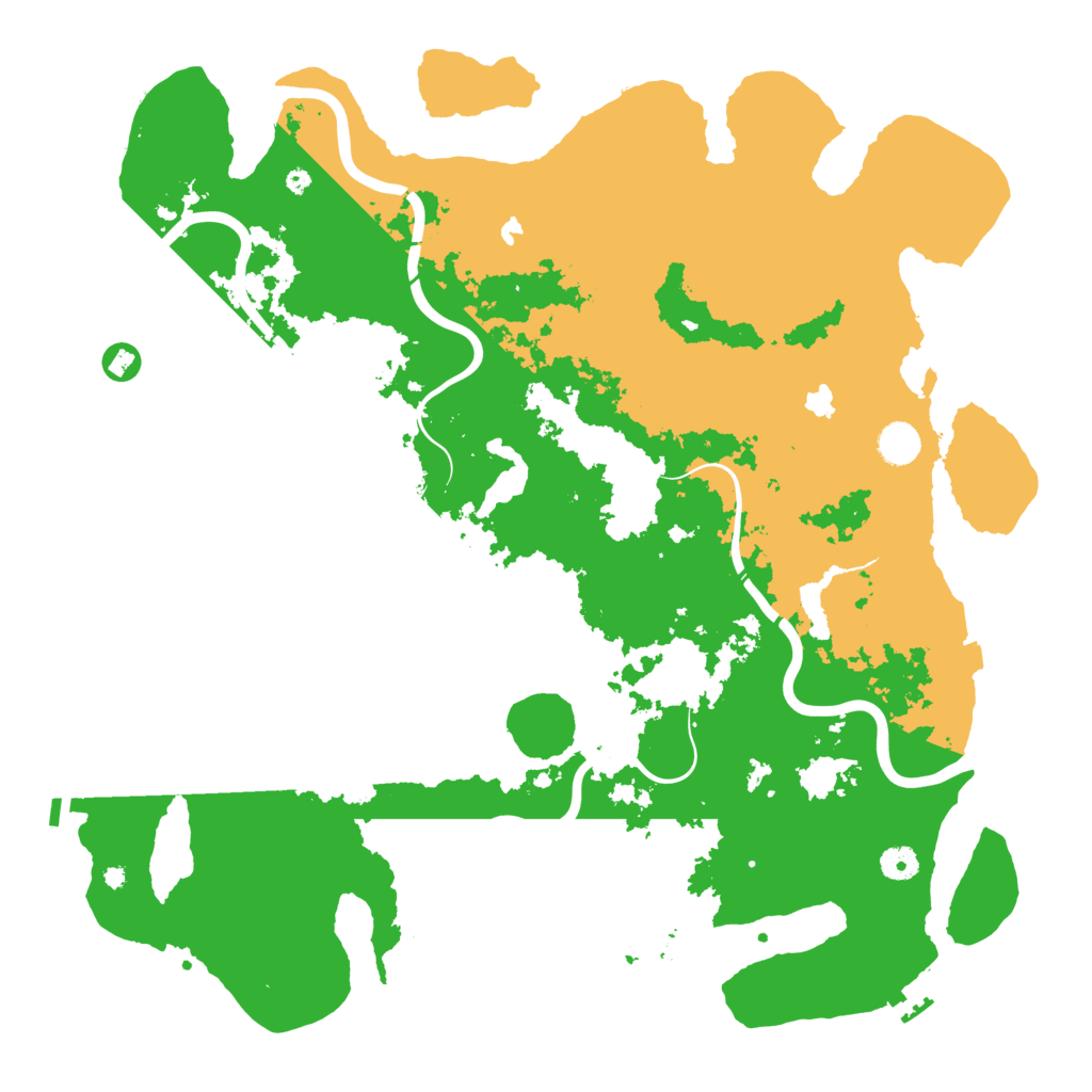 Biome Rust Map: Procedural Map, Size: 4500, Seed: 908031378