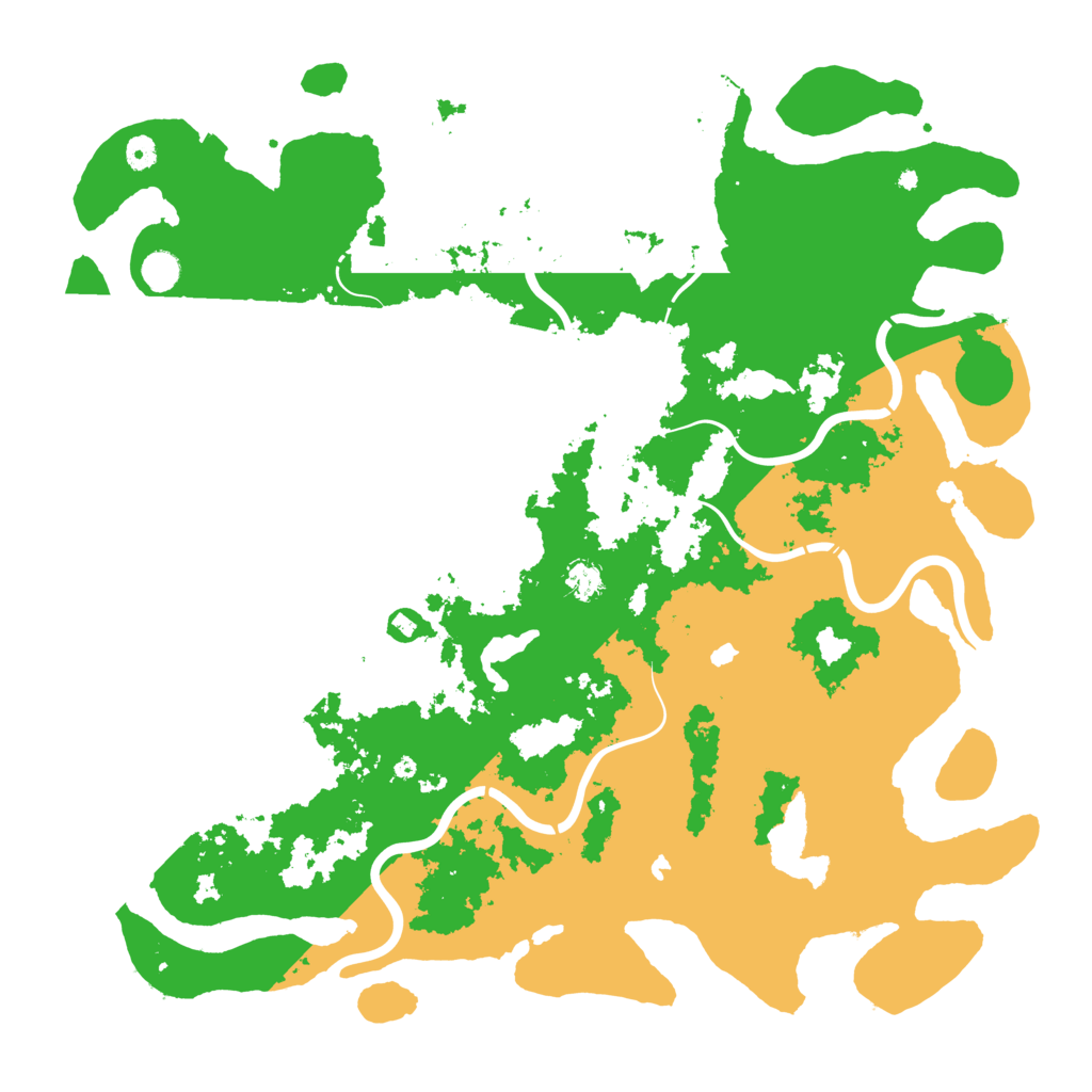 Biome Rust Map: Procedural Map, Size: 5000, Seed: 637692178
