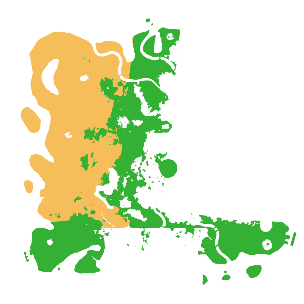 Biome Rust Map: Procedural Map, Size: 4500, Seed: 420050