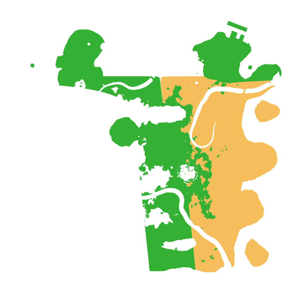 Biome Rust Map: Procedural Map, Size: 3000, Seed: 747138463