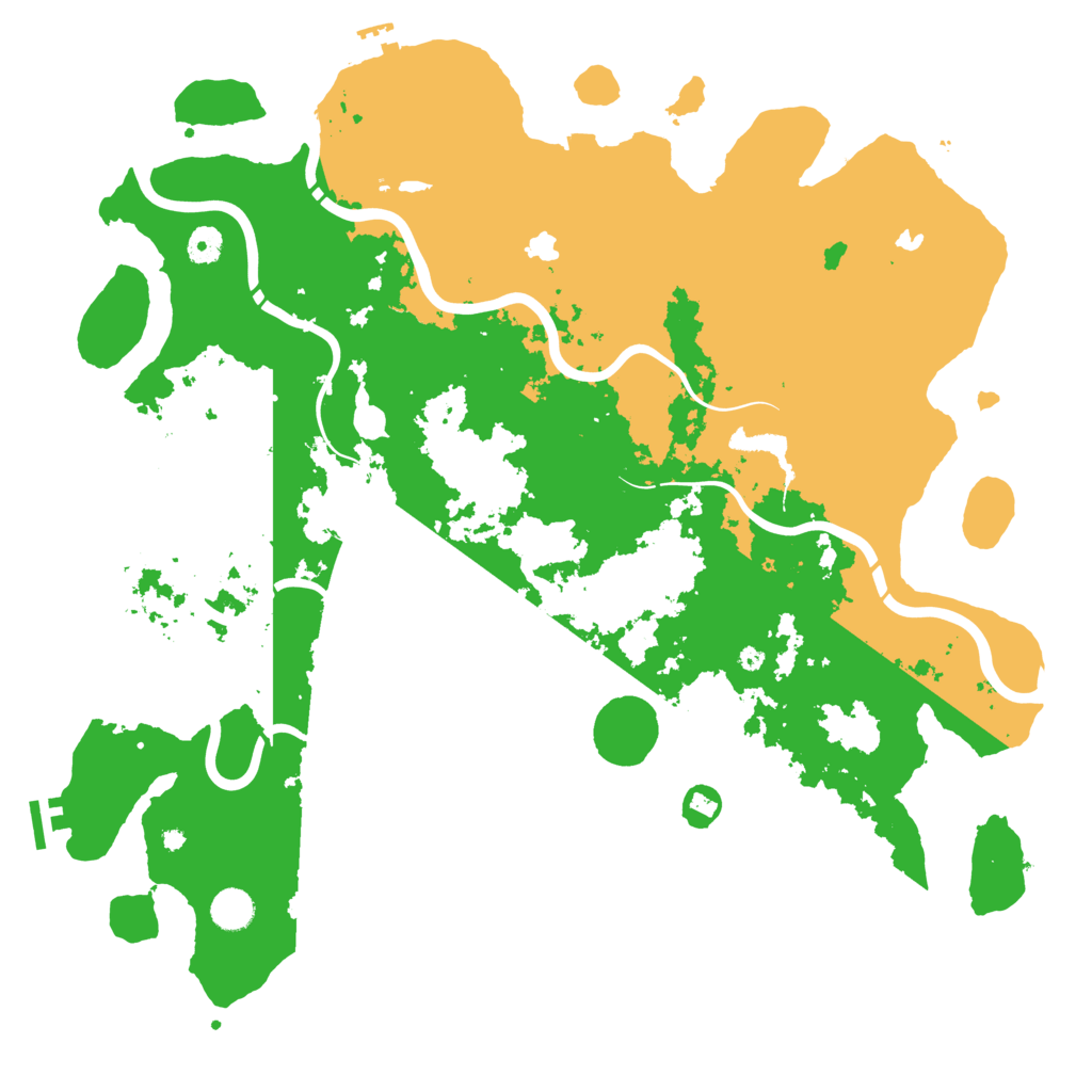 Biome Rust Map: Procedural Map, Size: 4500, Seed: 692876980