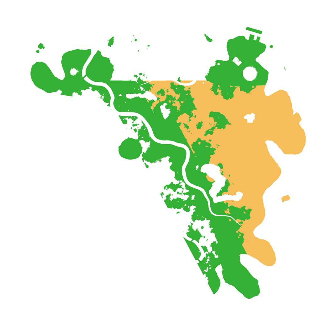 Biome Rust Map: Procedural Map, Size: 4000, Seed: 1407381263