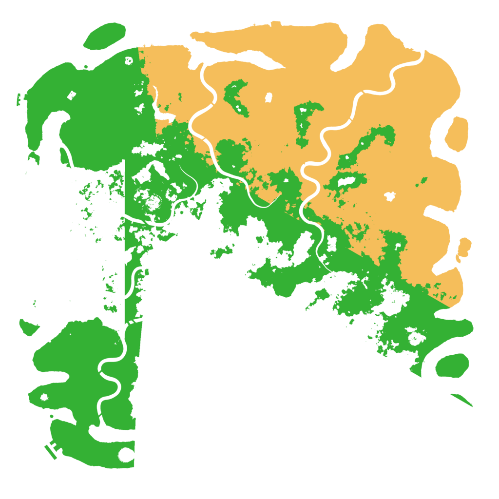 Biome Rust Map: Procedural Map, Size: 6000, Seed: 2111524138