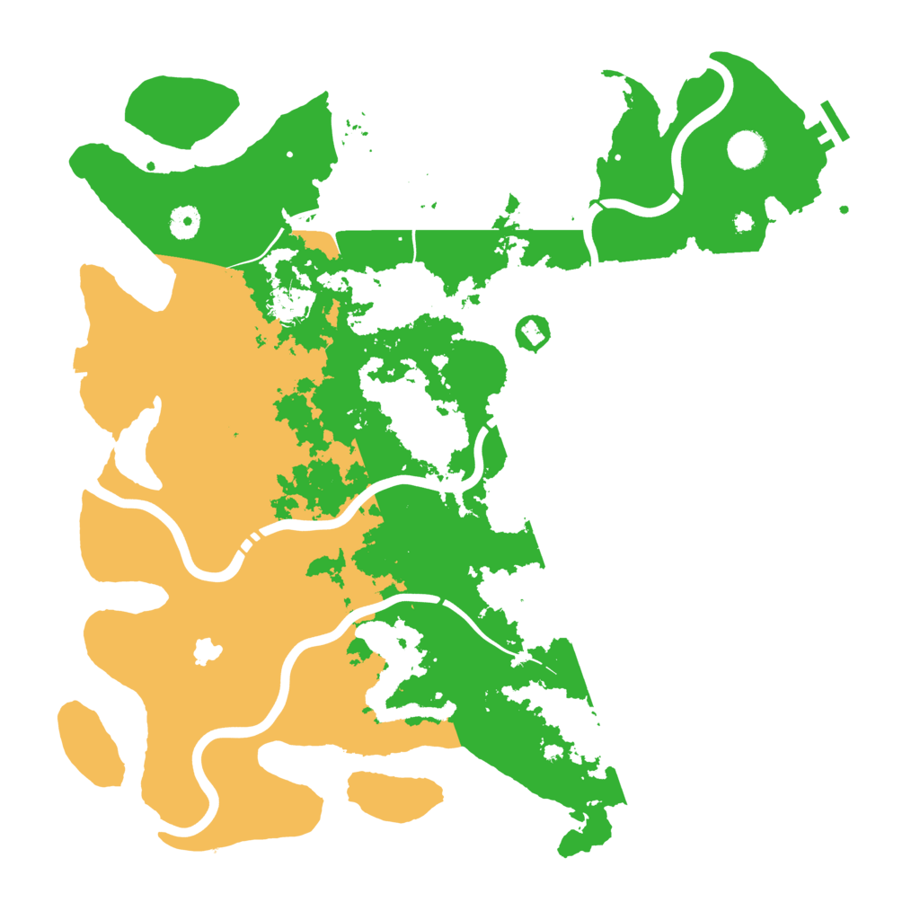 Biome Rust Map: Procedural Map, Size: 4250, Seed: 749843748