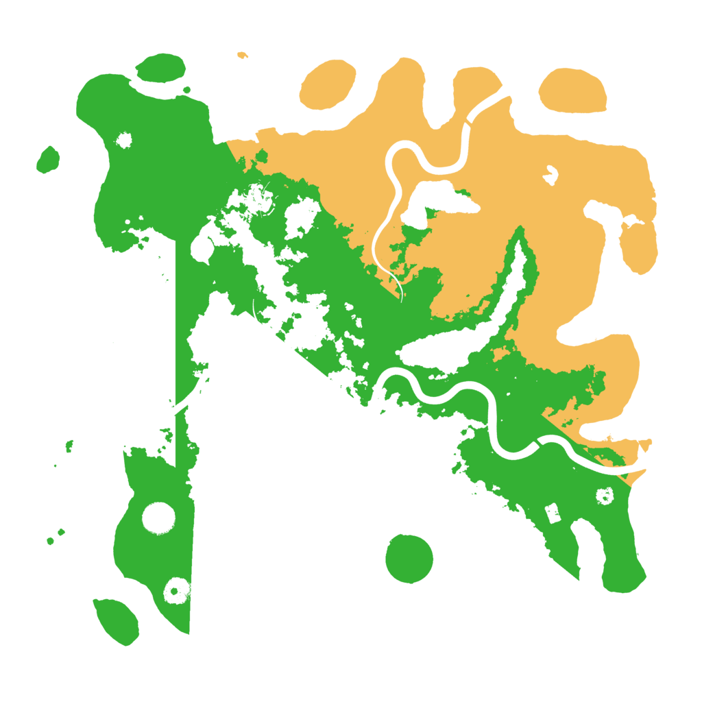 Biome Rust Map: Procedural Map, Size: 4000, Seed: 4719